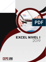 Manual Excel Nivel 1 - 2019