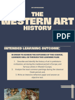 Week 5 The Western Art History 1