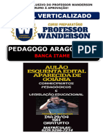Edital Verticalizado Aragoiânia - Itame - Professor Wanderson