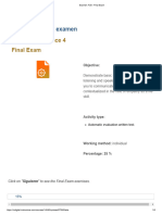 Examen - F25 - Final Exam - Edgar - INGLES IV - 97.5 de 100