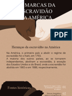 Marcas da Escravidão na América