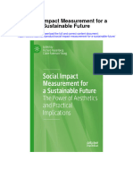 Social Impact Measurement For A Sustainable Future All Chapter