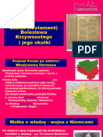 Lekcja 43 - Testament Bolesława Krzywoustego i Jego Skutki