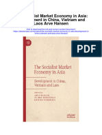 The Socialist Market Economy in Asia Development in China Vietnam and Laos Arve Hansen Full Chapter