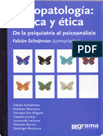 Psicopatologia Clinica y Etica Fabian Schejtman