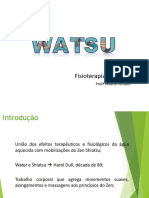 04 - WATSU - Fisioterapia Aquática - Prof Juliana Furtado