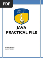 Java Practical File