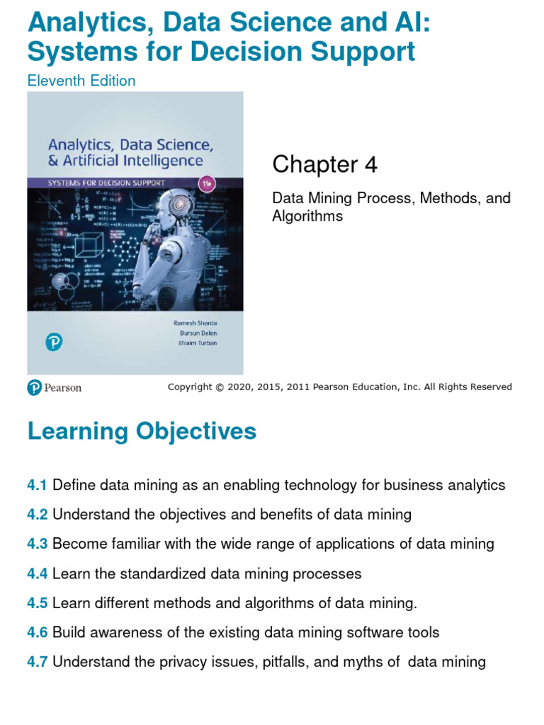 Chapter 4 - IS 466 - Spring Semester 23-24 Final | PDF | Cluster ...