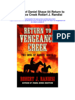 The Sons of Daniel Shaye 04 Return To Vengeance Creek Robert J Randisi 2 Full Chapter