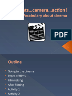 Vocabulary About Films Conversations