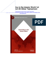 Social Policy in The Islamic World 1St Ed Edition Ali Akbar Tajmazinani All Chapter