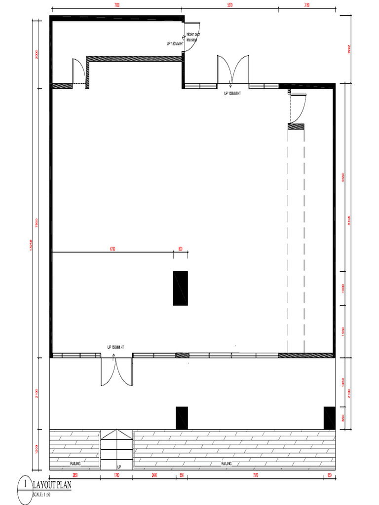 Cu Mart Centrepoint - Plan & Section | PDF