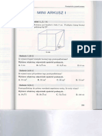 Mini Arkusz I - Geometria Przestrzenna