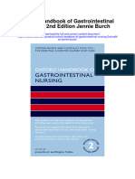 Oxford Handbook of Gastrointestinal Nursing 2Nd Edition Jennie Burch Full Chapter