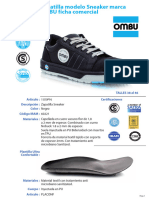 Ficha Tecnica Ombu Zapatilla Sneaker Con Puntera Composite Segutecnica