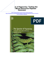 Download The Specter Of Hypocrisy Testing The Limits Of Moral Discourse Raphael Sassower full chapter