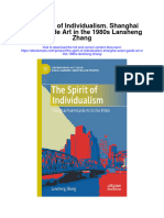 The Spirit of Individualism Shanghai Avant Garde Art in The 1980S Lansheng Zhang Full Chapter