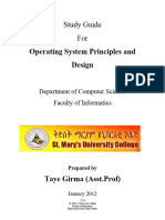 OS - Study Guide - New