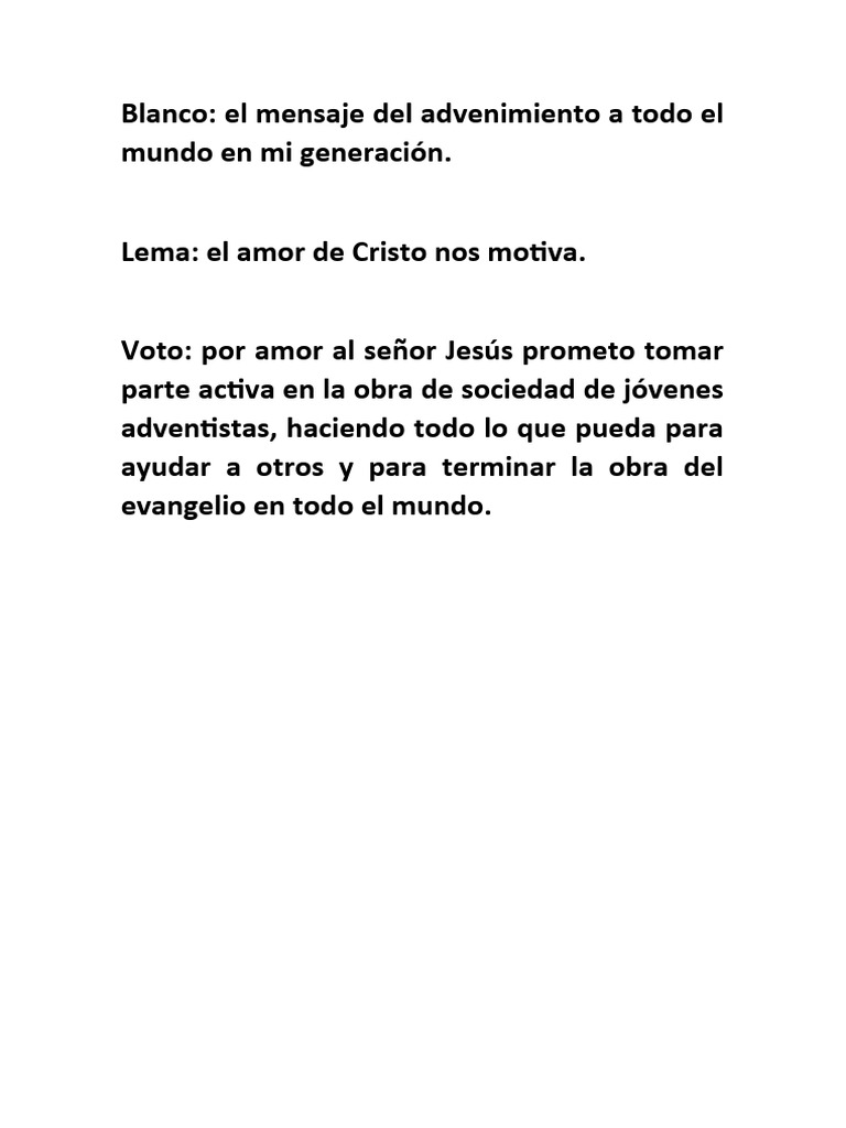 Ideales JA | PDF