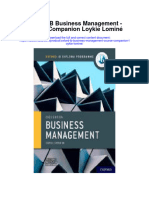 Oxford Ib Business Management Course Companion Loykie Lomine Full Chapter