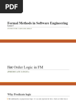 5th & 6th Leacture Formal Methods in Software Engineering