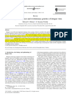 2003 - THE ORIGIN, EMERGENCE AND EVOLUTIONARY GENETICS OF DENGUE VIRUS