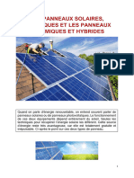 Panneaux solaires photovoltaïque