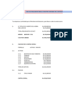 Calculos Realizados para El Ejercicio Contable para Enviar Por Email