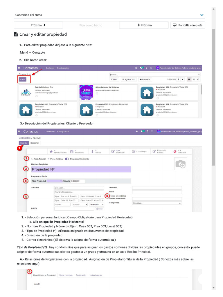 Tutorial de Odoo Condominio1 | PDF