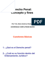 Tema 1 Concepto DP y Fines Pena