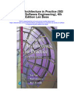 Software Architecture in Practice Sei Series in Software Engineering 4Th Edition Len Bass All Chapter