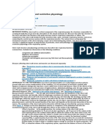 Chest Wall Diseases and Restrictive Physiology