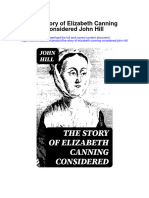 Download The Story Of Elizabeth Canning Considered John Hill full chapter