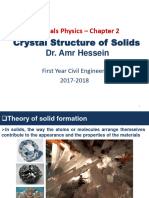 Solid State Physics - Part 1