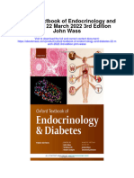 Download Oxford Textbook Of Endocrinology And Diabetes 22 March 2022 3Rd Edition John Wass full chapter