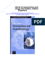 Oxford Textbook of Neuroscience and Anaesthesiology First Edition Edition Engelhard Full Chapter