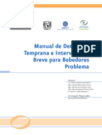 Manual de Detección Temprana e Intervención Para Bebedores Problema