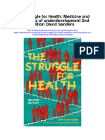The Struggle For Health Medicine and The Politics of Underdevelopment 2Nd Edition David Sanders Full Chapter