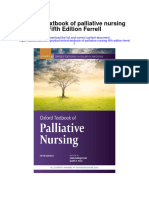 Oxford Textbook of Palliative Nursing Fifth Edition Ferrell Full Chapter