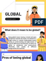 Be Global