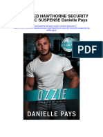 Ozzie Reed Hawthorne Security Romantic Suspense Danielle Pays Full Chapter