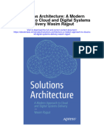 Download Solutions Architecture A Modern Approach To Cloud And Digital Systems Delivery Wasim Rajput all chapter