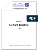 QCMs de Culture Digitale