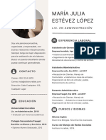 Curriculum Vitae Profesional Mujer Con Iconos Moderno Beige y Blanco - 20240421 - 180432 - 0000