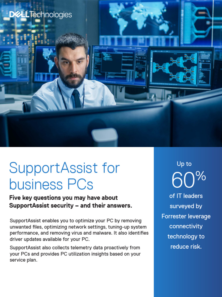 Supportassist For Business Pcs Security White Paper | PDF | Security ...