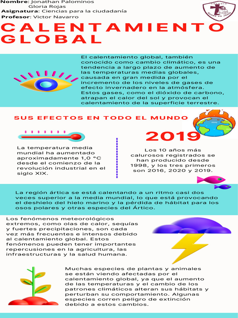 Impacto del Calentamiento Global | PDF | Ciencia y matemáticas