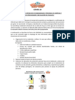 PROTOCOLO DE MAESTRANZA COVID 19 CIRCULACION DE PACIENTES PASILLO docx