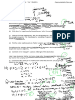 Hypothesis Testing - Tests On Binomial