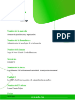 Trabajo Escrito 2 Sistemas de Planificación y Organización