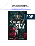 Somewhere To Stay Someone Somewhere Book 1 Grace Turner All Chapter